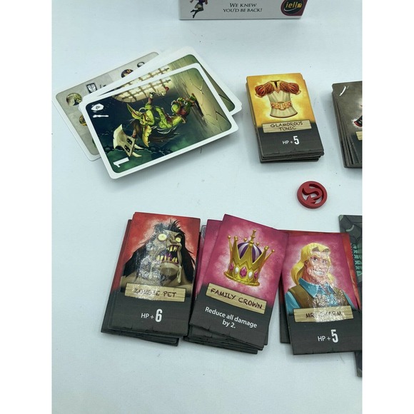 Welcome Back To The Dungeon Card Mini Family Strategy Bluffing Tile Card Game - Picture 6 of 7